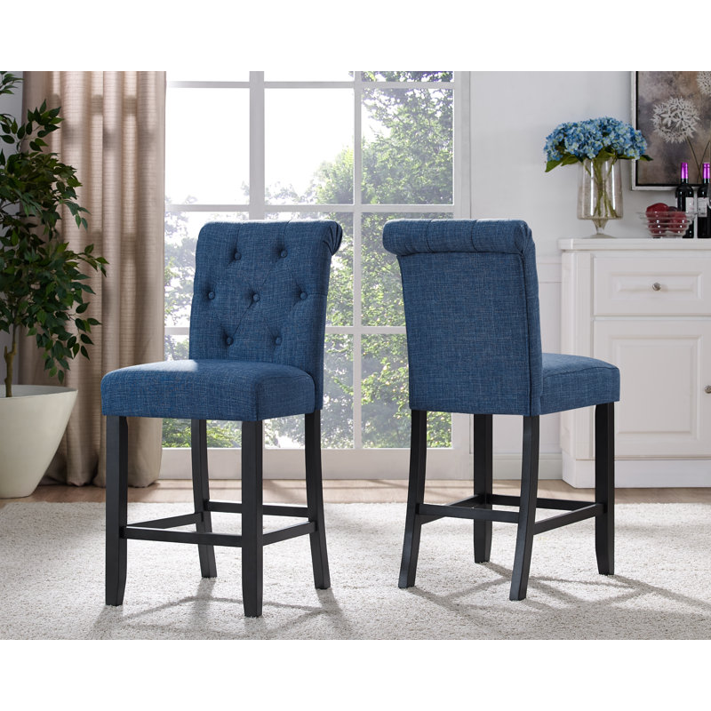 Tabouret de comptoir 24 po Hogarth, Bleu