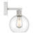 10BF715221C24A69B22F23AE1D44AD4D Port Nine Burgundy Led - Wall Sconce Brushed Steel-2027177299