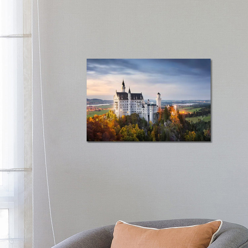 Castle Neuschwanstein, Schwangau, Germany 1 Piece Wrapped Canvas Wall Art, 66.04 cm H x 45.72 cm W x 1.91 cm D