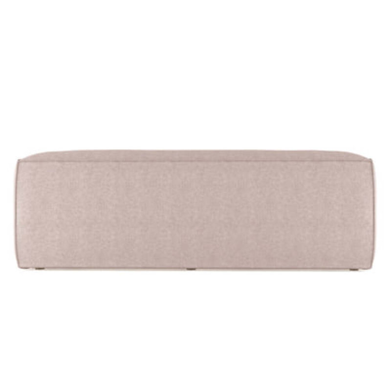 Crosby Slope Arm Sofa, 32.5" H x 84" W x 43" D, Weathered, Plush Velvet Blush