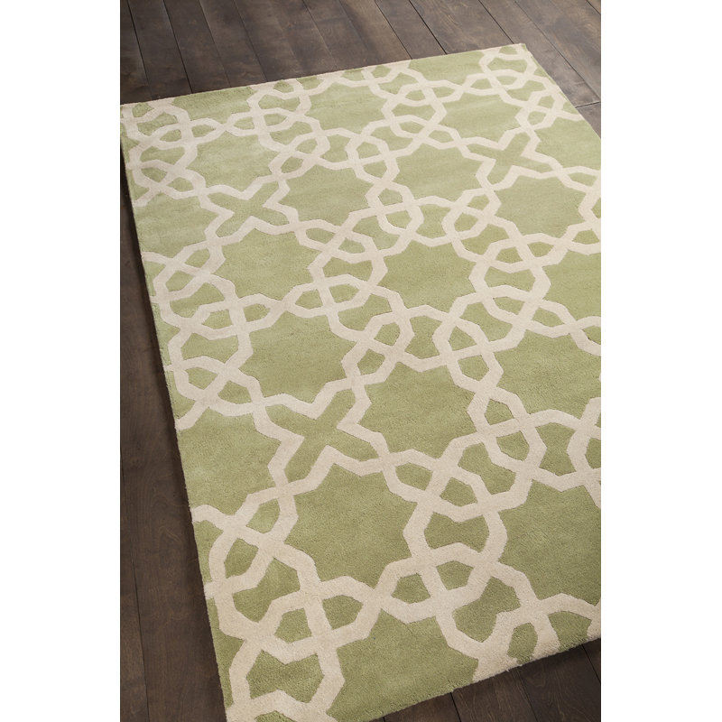 Tapis marocain en laine à motif treillis marocain Acworth Authentic, 7 pi x 10 po
