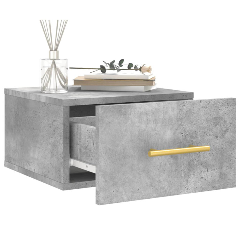 Maddielyn 1 - Drawer Rectangle Accent Chest, Concrete Grey