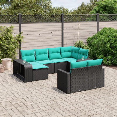 Ensemble de 10 chaises modulaires d'extérieur