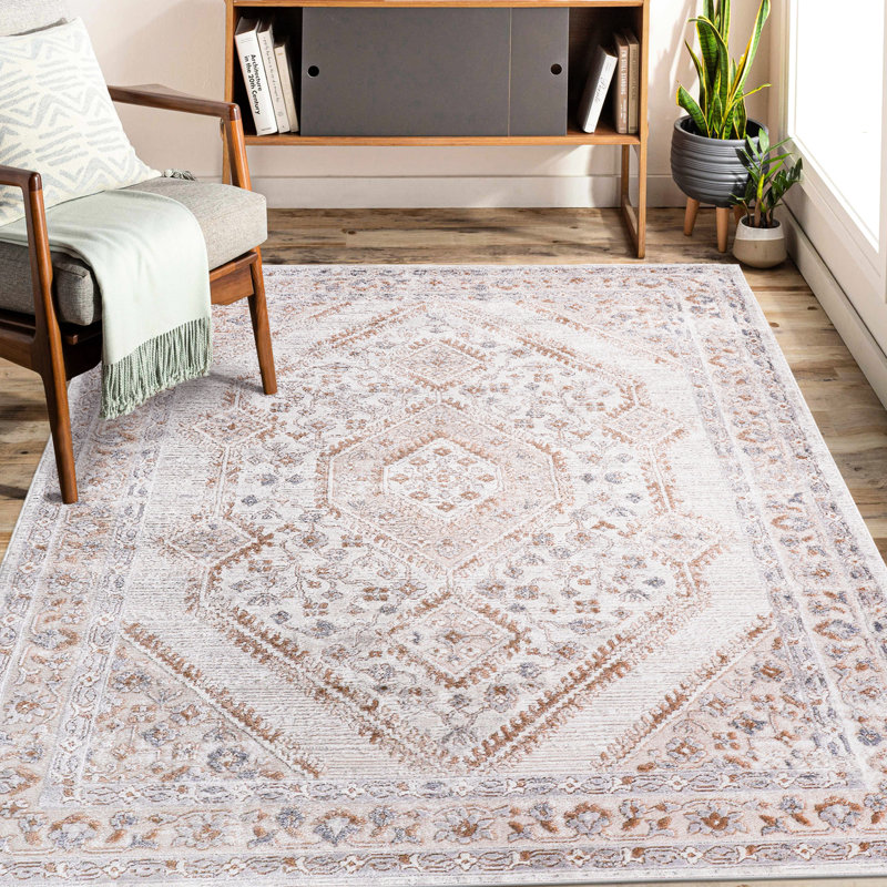 Tapis 5 x 7 de couleur crème