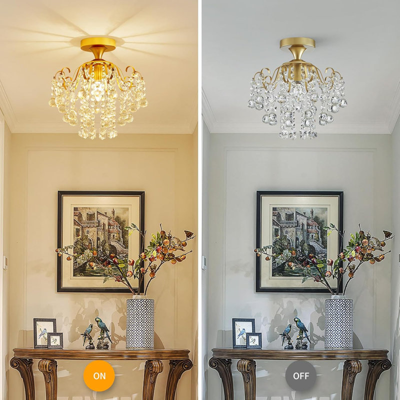 Crystal Pendant Light Embedded Pendant Light