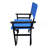 Folding Chair Wooden Director Chair Canvas Folding Chair Folding Chair 2pcs/set populus + Canvas (Color : Blue)-1825400437