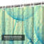 Rideau de douche abstrait avec 12 crochets-138347848