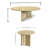 marble coffee table set-2125642536