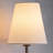 25" Tall Transitional Wall Sconce In Bronze With Modern Farmhouse Fabric Wall Light Fixture For Hallway Bathroom
