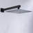 Complete Shower System with Rough-in Valve with 12 Inches Rain Shower Head-110974298