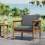 Fauteuil club en bois