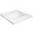 25 Inch Camilla Modern Vanity Top Single Sink with Backsplash, Solid White
