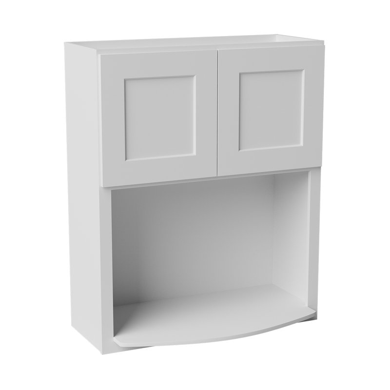 Armoire murale à micro-ondes, L 30 po x H 36 po x P 17 po, Blanc