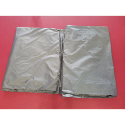 Housse de rangement en tissu 210T pour une personne à l'extérieur - facile à démonter et à nettoyer, protection, gris antique