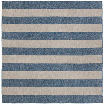 Tapis d'extérieur scintillant couleur azur