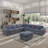 Etibar Upholstered L-Shaped Sectional Reversible-1073724667-1073724670