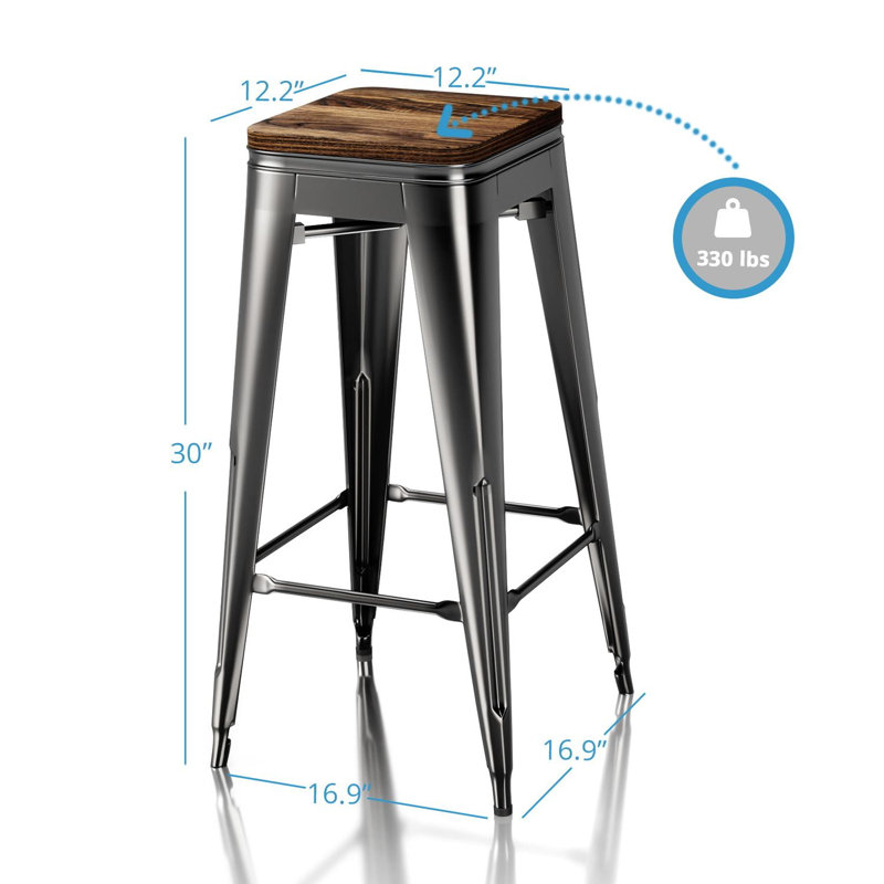 Tabouret de bar 30 po Kaminski