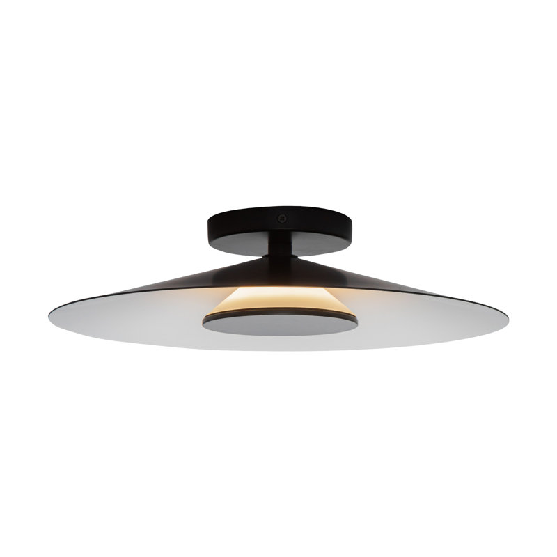 Cruz 1 - Light LED Wallchiere, Black/White, Black/White