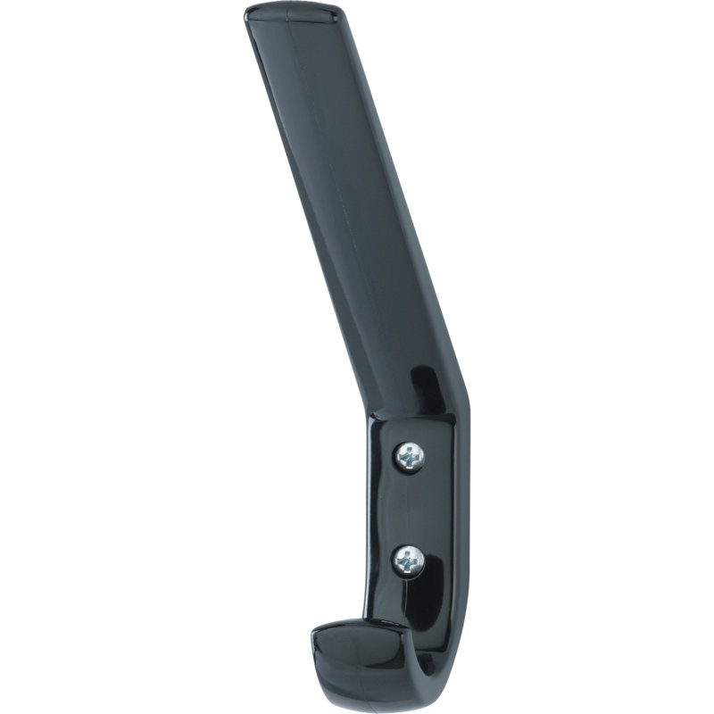 Himari Plastic Wall Wall Hook, Ebony Black