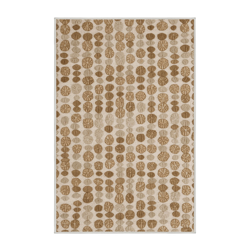  Washable Sand dollars Nautical Area Rug, Tapis de couloir 2 pi x 5 pi