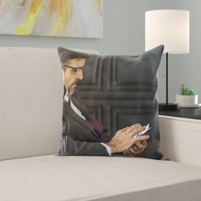 Housse et insert de coussin carré Business