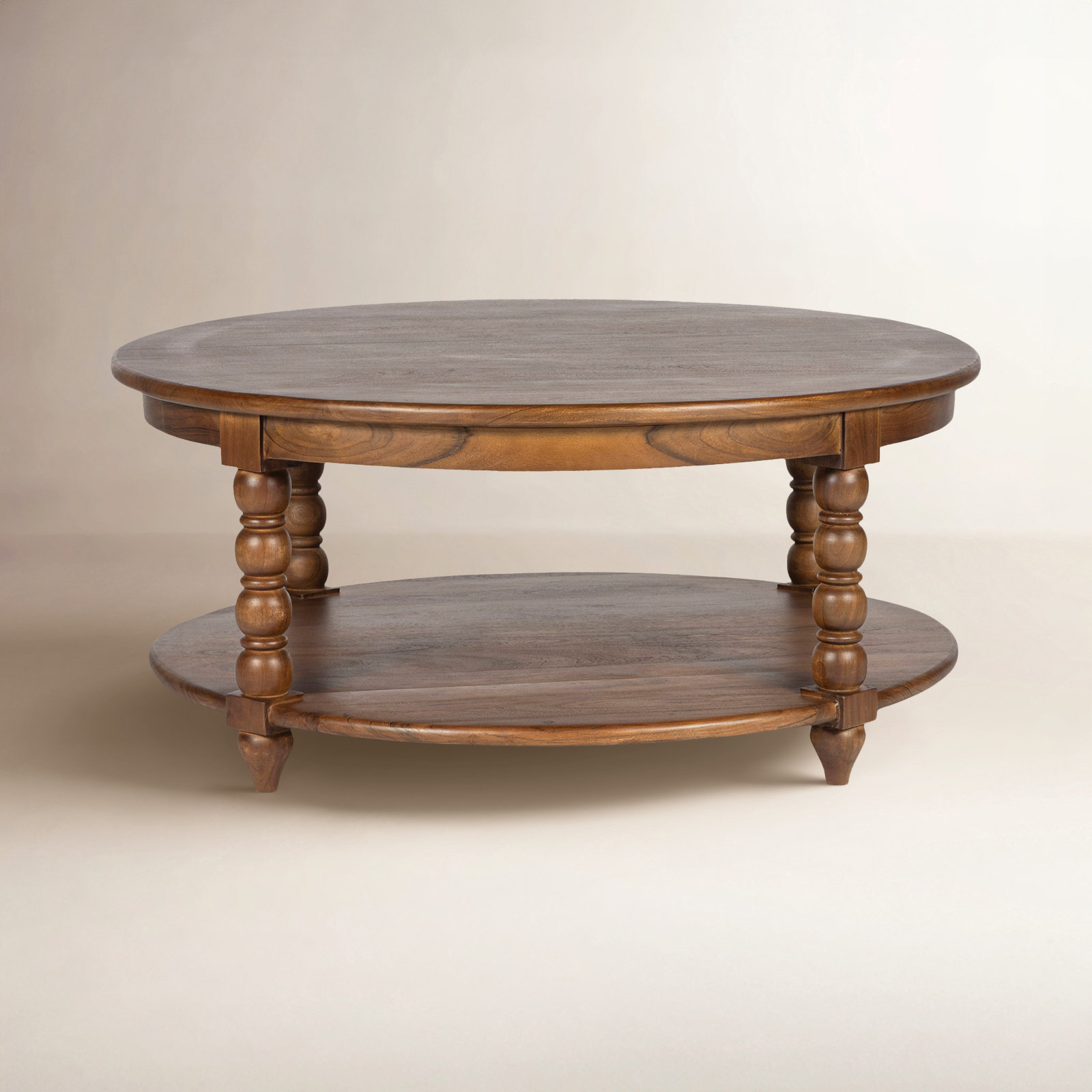 Isabel Acacia Coffee Table, Walnut
