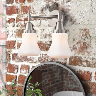Éclairage pour meuble-lavabo à 2 lumières à intensité variable Gayle