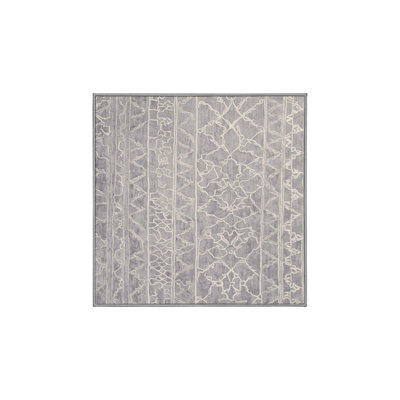 Machine Washable Gray Area Rug