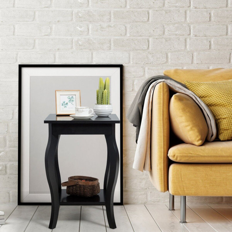 Jacquelin Side Table Set, Black
