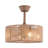 Agneda 18" Reversible Ceiling Fan with Remote Control