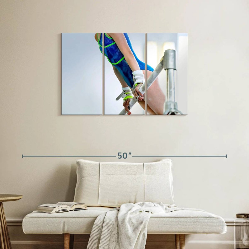 Barre horizontale Sirci Gymnastic, H 24 po x l 38 po