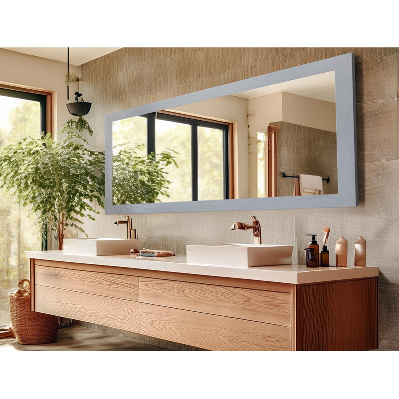 Miroir Ebark Designs Ebark, Gris, 62 po x 33 po