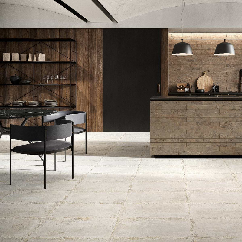 Portrait 12x24 Matte Porcelain Tile Tile, Black Gold