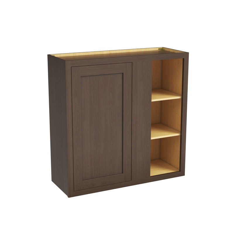 Armoire murale de coin de cuisine encastrable L 36 po x H 36 po x P 13,5 po prête à assembler Casainc, W30"x H36"