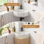 HOROW Basin 46mm L x 46mm W White Sink