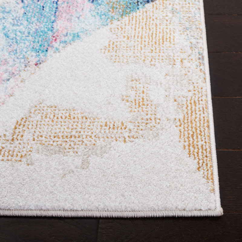 Zahra Performance Geometric Rug, Rectangle 9' x 12'