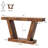 Console Sofa Table, 2-Tier Farmhouse Narrow Behind Couch Sofa, Extra-Long Accent Entryway Table-1824700393