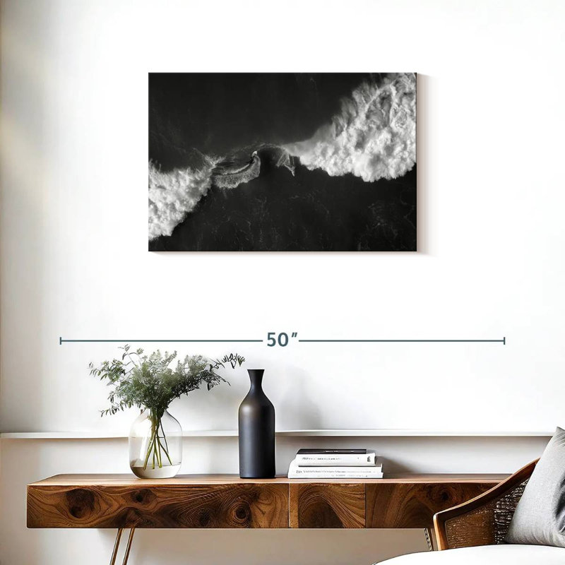 Sireci Surfer Waves, 20" H x 30" W