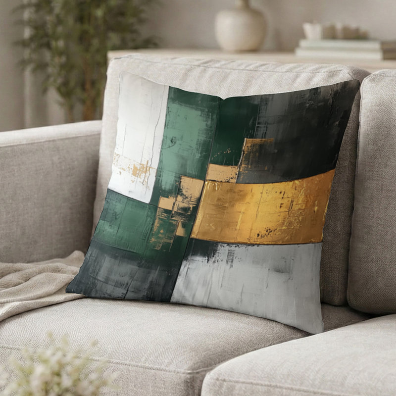 Coussin Abstract, H 20 po x l 20 po