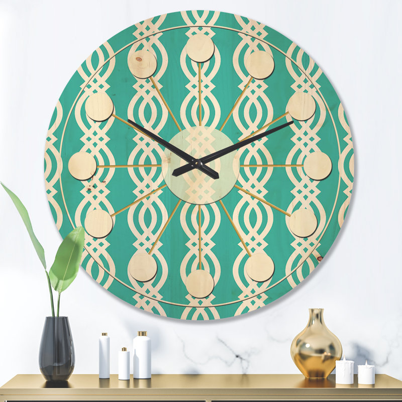 Solid Wood Wall Clock, Large