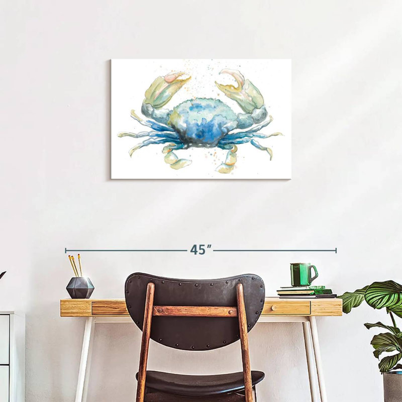 Brampt Cangrejo Azul Square, 20" H x 30" W