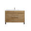 Lavabo de salle de bain en chrome Alma 18
