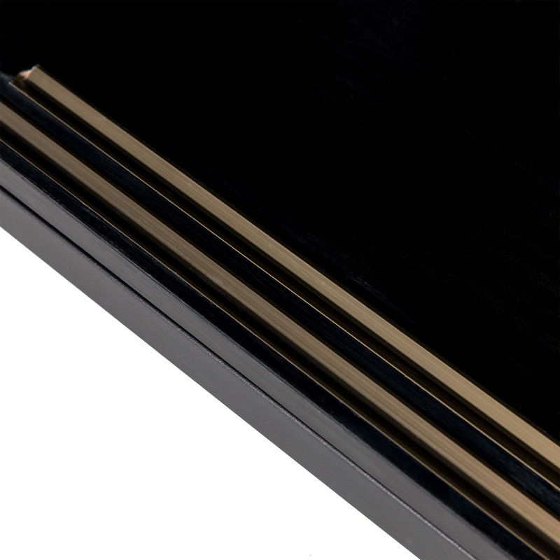 Cosme Accent Cabinet, Black