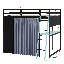 Lit mezzanine en bois-223592805