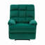 Fauteuil inclinable en velours-1970874507