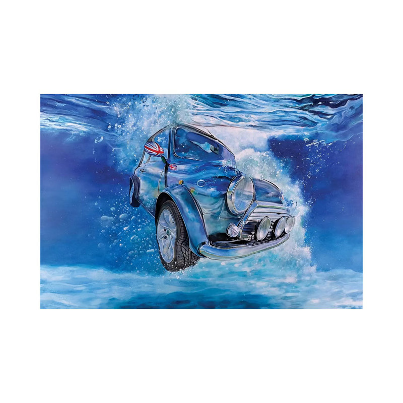 Mini 2 by Marcello Petisci - Print on Canvas, Wrapped Canvas, 20.32 cm H x 30.48 cm W