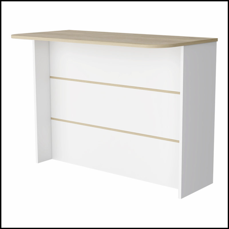Light Pine 3-Tier Shelf Kitchen Island With Spacious Work Surface And Durable Construction For Enhanced Functionality