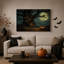 Art mural sur toile Magical Treehouse In Moonlit Forest-1800249835