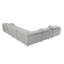 Canapé modulaire en U sept pièces avec console Stoneridge-375078032