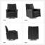 Fauteuil inclinable manuel berçant en cuir Jerseyville-1351637237